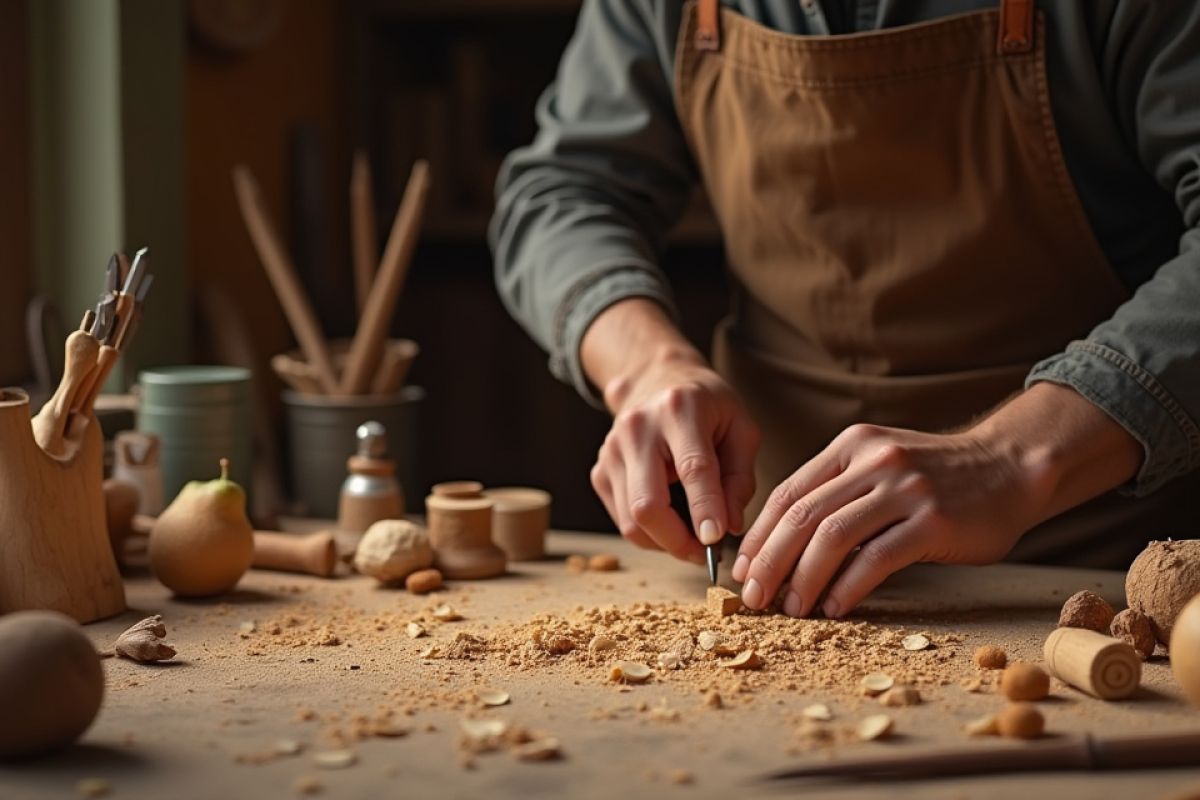 Intaglio del legno tra tradizione e innovazione: tecniche, materiali e sostenibilità oggi