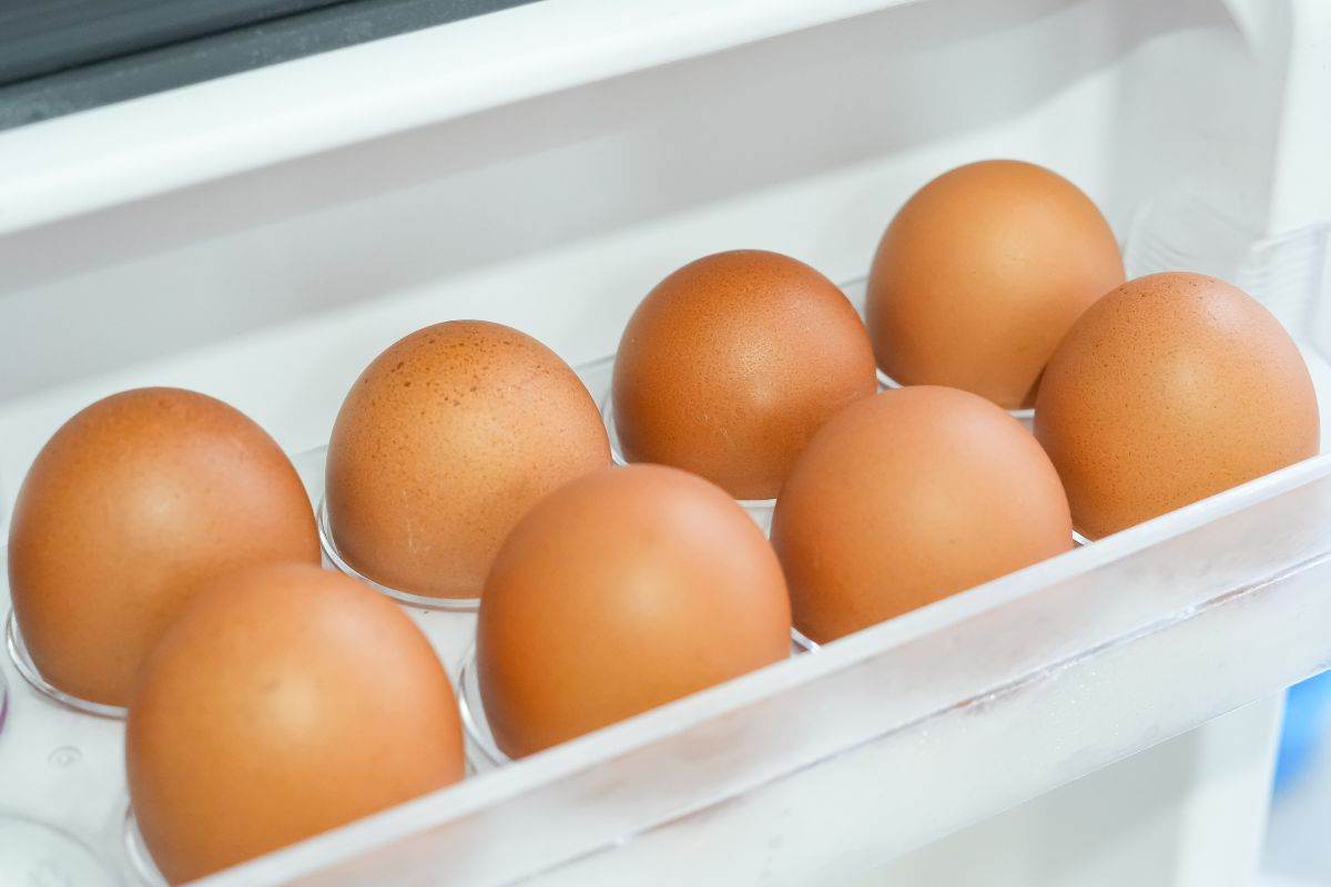 dove conservare le uova